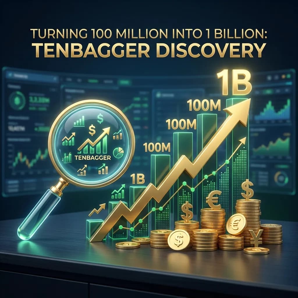 1억을 10억으로 바꾸는 마법? 운이 아닌 '공식'이다 (2026년 텐배거 발굴법)